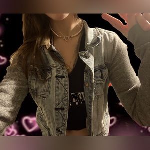 Grunge American Eagle Denim Jacket ^o^